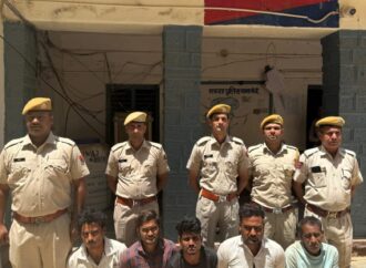 डकैती की योजना बनाते पांच बदमाश गिरफ्तार