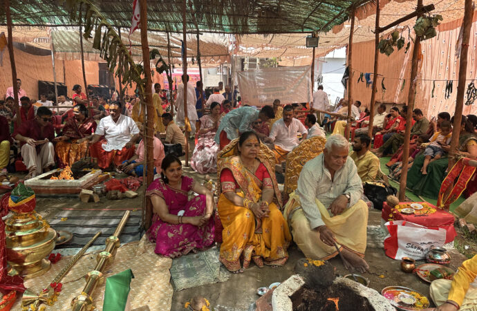 दैव प्रतिमाओं की विधि-विधान से हुई प्रतिष्ठा