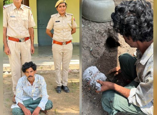 जालोर में थाना भीनमाल द्वारा ‘‘ऑपरेशन खुलासा’’ के तहत चोरी के प्रकरण का खुलासा