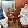 राजस्थान के सर्वांगीण विकास और उच्च शिक्षा में गुणात्मक सुधार पर की चर्चा