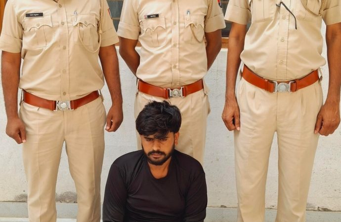 सोशल मीडिया पर देश के विरूद्ध भड़काउ पोस्ट करने के मामले में एक युवक गिरफ्तार