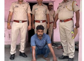 एन्टी गैंगस्टर टॉस्क फोर्स की धौलपुर में कार्रवाई