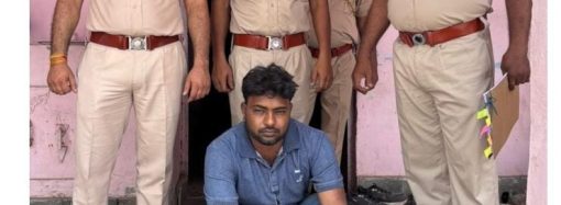 एन्टी गैंगस्टर टॉस्क फोर्स की धौलपुर में कार्रवाई