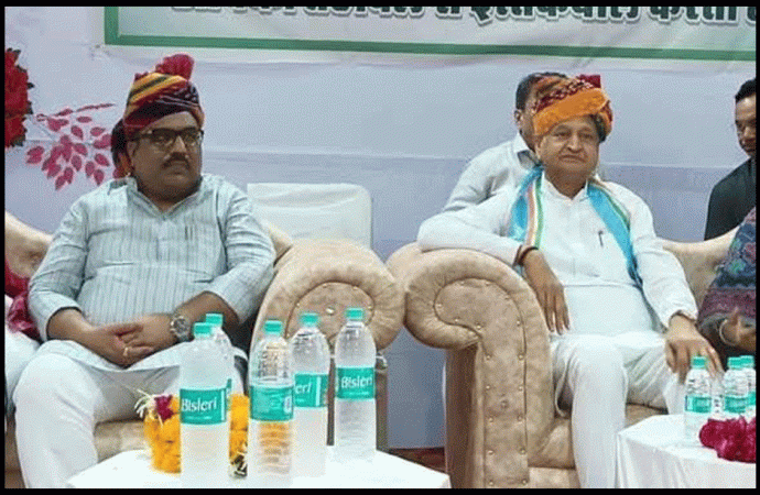 गहलोत सरकार में हुए बेशुमार कल्याणकारी कार्य : चोपदार