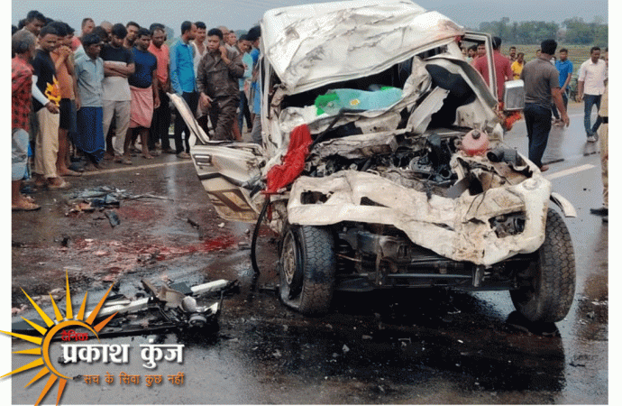 पुरुलिया में दो वाहनों की भिडंत में नौ लोगों की मौत