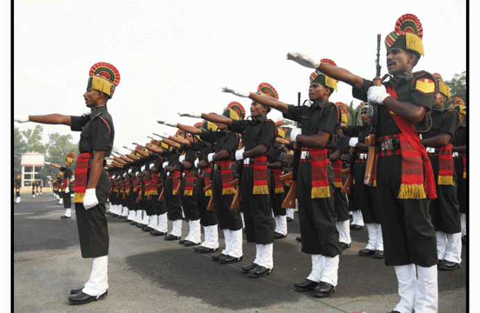 दी सिख लाईट रेजिमेंट के 660 अग्निवीर बने भारतीय सेना का हिस्सा