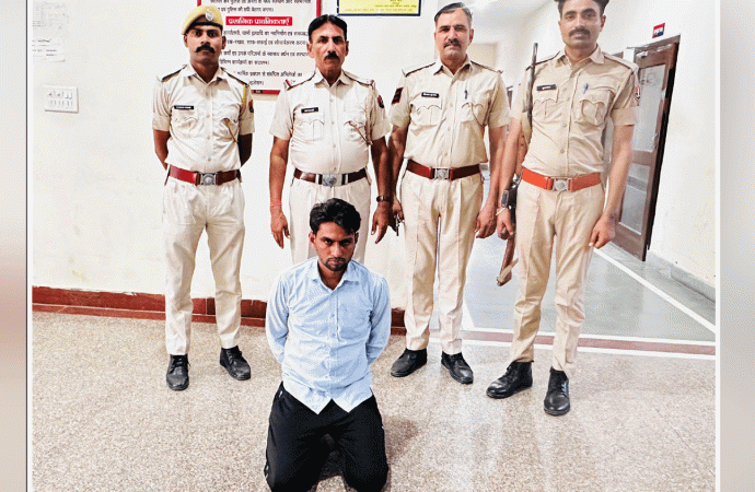 अनूपगढ़ पुलिस ने धोखाधड़ी के पेशेवर टॉप-10 वांछित अपराधी किया गिरफ्तार