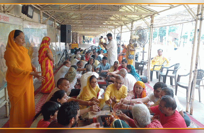 गोविंद देवजी मंदिर में साधना संकल्प गायत्री महायज्ञ सम्पन्न