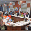 मुख्यमंत्री ने आपदा राहत प्रबंधन की बैठक ली— निरंतर बारिश के चलते अधिकारी रहें अलर्ट मोड पर— सतर्कता और संवेदनशीलता के साथ बचाव एवं राहत कार्यों में लाएं तेजी— आपदा राहत टीम जलभराव वाले क्षेत्रों की करें सतत निगरानी— आमजन किसी भी आपदा की स्थिति में बाढ़ नियंत्रण कक्ष में तुरंत करें सूचित – मुख्यमंत्री भजनलाल शर्मा – आपदा की स्थिति में राज्य स्तरीय हेल्पलाइन नंबर 1070 तथा 112 एवं जिला स्तरीय हेल्पलाइन नंबर 1077 पर करें संपर्क