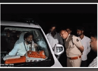 विधायक गुरु खुशवंत साहेब के काफिले पर असामाजिक तत्वों ने किया हमला