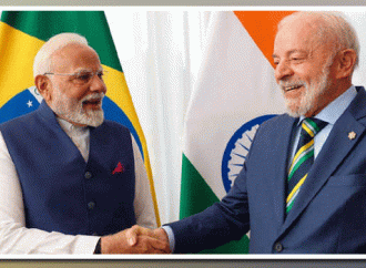 भारत-ब्राजील हर क्षेत्र में सहयोग सुदृढ़ कर द्विपक्षीय व्यापार को 20 अरब डॉलर पहुंचायेंगे: मोदी
