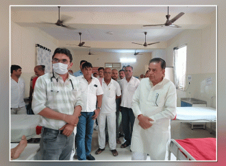 संसदीय कार्य मंत्री ने सालावास उप जिला अस्पताल का किया औचक निरीक्षण – स्वास्थ्य सेवाएं की निर्बाध एवं समुचित उपलब्धता के लिए चिकित्सा संस्थानों का किया जा रहा निरीक्षण