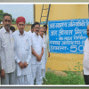 केन्द्रीय इस्पात एवं भारी उद्योग मंत्री ने सिरोही जिले में प्रगतिरथ विभिन्न विकास कार्यों का किया निरीक्षण