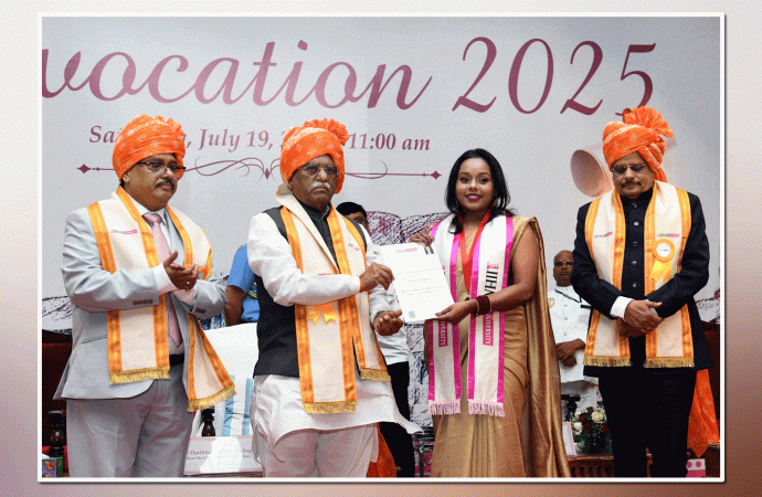 ‘इंस्टीट्यूट ऑफ हेल्थ मैनेजमेंट रिसर्च’ का दीक्षांत समारोह आयोजित, स्वास्थ्य प्रबंधन शिक्षा स्वास्थ्य सेवाओं में गुणवत्ता से जुड़े— राज्यपाल