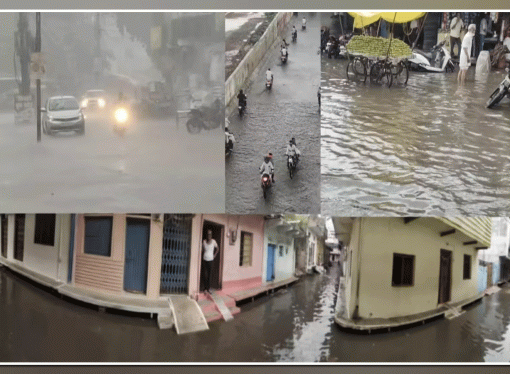 बारिश ने निगम प्रशासन की खोली पोल,लोगो के घरों में घुसा पानी