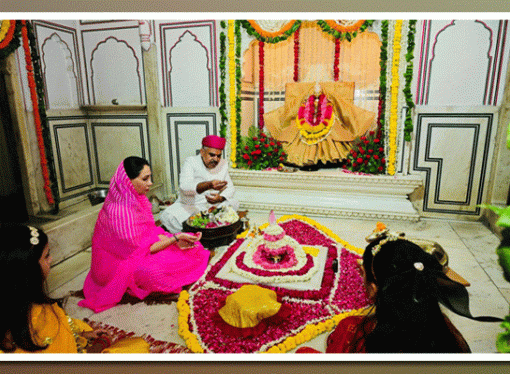 दिया कुमारी ने श्रावण मास पर प्रदेश की सुख-शांति, समृद्धि और खुशहाली की कामना की