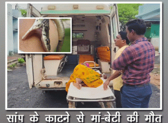 बलौदाबाजार में सांप के काटने से मां-बेटी की मौत