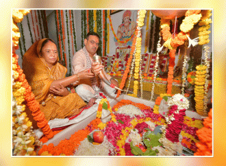 श्रावण मास का प्रथम सोमवार -मुख्यमंत्री भजनलाल शर्मा ने किया सहस्त्राभिषेक