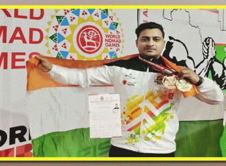 श्रीमंत झा ने लक्जमबर्ग पैरा-आर्म रेसलिंग कप में जीता स्वर्ण पदक