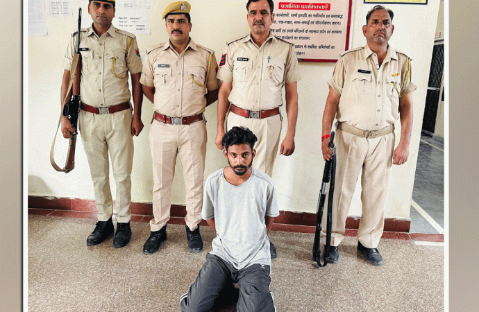 अनूपगढ़ पुलिस ने चोरी की घटना का खुलासा कर एक आरोपी को किया गिरफ्तार, चोरी का माल बरामद