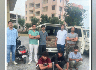 जिला आबकारी अधिकारी की बड़ी कार्रवाई – 29 अभियोगों में नकली शराब के साथ 9 अभियुक्त गिरफ्तार