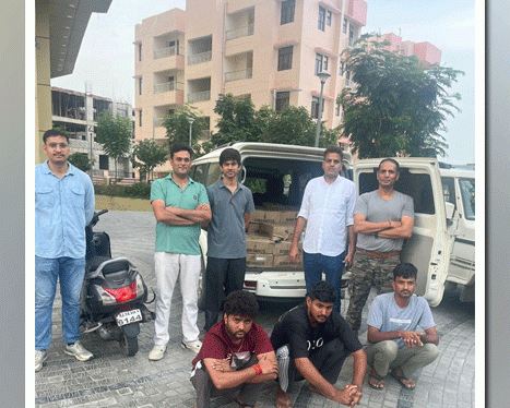 जिला आबकारी अधिकारी की बड़ी कार्रवाई – 29 अभियोगों में नकली शराब के साथ 9 अभियुक्त गिरफ्तार