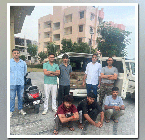 जिला आबकारी अधिकारी की बड़ी कार्रवाई – 29 अभियोगों में नकली शराब के साथ 9 अभियुक्त गिरफ्तार