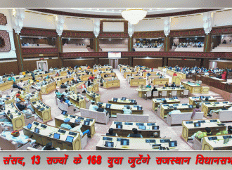 विधानसभा में युवा संसद, 13 राज्‍यों के 168 युवा जुटेंगे राजस्‍थान विधान सभा में युवाओं को प्रोत्‍साहित करने का माध्‍यम है युवा संसद – विधानसभा अध्यक्ष विधान सभा के यू-ट्यूब चैनल पर लाइव प्रसारण