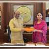 उपमुख्यमंत्री  दिया कुमारी ने नई दिल्ली में लोकसभा अध्यक्ष से मुलाकात की— केन्द्रीय गृह मंत्री और केंद्रीय सड़क एवं राजमार्ग मंत्री से मुलाकात कर जनहित के मुद्दों पर की चर्चा